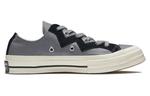 Кеды Converse Chuck 1970s Leather Low Top Grey Black Women's - фото 2