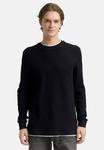 Топ TOM TAILOR DENIM Long sleeved top, Schwarz/Black - фото