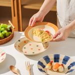 Тарелка KAWASIMAYA, 8-Inch Soup Bowl Mixed Color 4-Pack - фото 2