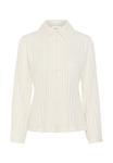 Блуза Karen by Simonsen Button-down blouse, Egret/White - фото 4