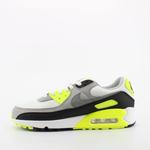 Женские кроссовки Air max 90 бело-зеленые Nike, мультиколор - фото 3