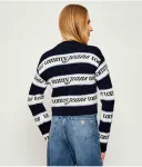 Свитер Cropped fit Tommy Jeans, синий - фото 3