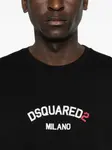 Футболка с логотипом Dsquared2, черный - фото 5