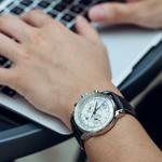 ZEPPELIN Часы Quartz Movement Men's Watch Watch 42 Silver Dial, 7690-1 - фото 4