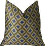 Plutus Brands Подушка Plutus Verdana Diamond Lavender White and Yellow Multicolored - фото