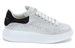 Кроссовки Alexander McQueen Oversized Crystal Embellished, белый - фото 2