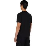 Футболка с бархатистой отделкой Moose Knuckles, черный - фото 6