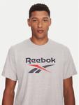 Футболка regular fit RK25158CCM Reebok, серый - фото 4