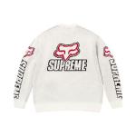Свитер Supreme x Fox Racing Sweater 'White' - фото 2