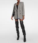 Кожаные сапоги до колена Isabel Marant, черный - фото 2