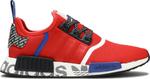 Кроссовки Adidas NMD_R1 'Active Red Black', красный - фото 2