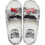 Шлепанцы Crocs Classic x Pringles Unisex, черный/белый - фото