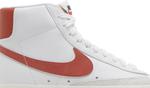 Кроссовки Nike Wmns Blazer Mid '77 'White Orange', белый - фото 3