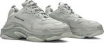 Кроссовки Balenciaga Triple S Sneaker Clear Sole, серый - фото 8