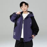 Детская куртка с капюшоном Moderate EASTERN CAMEL, фиолетовый - фото 10