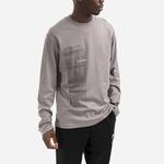 Футболка diffusion graphic long shirt tee 'mid grey' A-Cold-Wall*, серый - фото 3