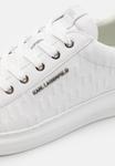 Кроссовки KAPRI MENS MONOGRAM EMBOSS KARL LAGERFELD, белый - фото