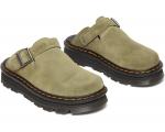Сабо Dr. Martens Zeb Zag Mule, цвет Muted Olive E.H Suede - фото