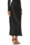 Юбка макси Enza Costa Bias, черный - фото 2