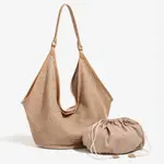 PAYOT Сумка через плечо из соломки Women's Coffee/Black - фото 3