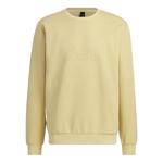 Толстовка tech logo sweatshirt 'tan' Adidas, бежевый - фото