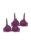 Бюстгальтер Triumph 2-PACK , Flower Purple/Purple - фото 5
