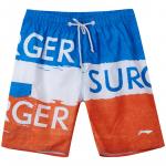 LINING Пляжные шорты Men's Blue-Orange Combo - фото