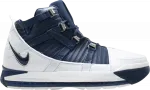 Лимитированные кроссовки Nike Zoom LeBron 3 'Midnight Navy' Sample, белый - фото 2