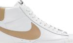 Кроссовки Nike Blazer Mid Premium 'Light Patina', белый - фото 3