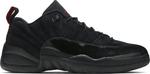Кроссовки Air Jordan 12 Retro Low Black Patent, черный - фото