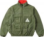 Куртка Palace Cordura RS Zip Off Jacket 'Olive', зеленый - фото