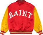 Куртка Saint Michael Saint Varsity Jacket 'Red', красный - фото 3