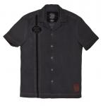 Футболка-поло King Kerosin Hand Made Dragstrip, черная - фото