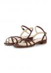 Сандалии с ремешками EVITA SALVINA, коричневый - фото 2