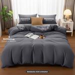 Комплект постельного белья Utopia Bedding, 3 предмета, 260х220/50x75 см, серый - фото 3
