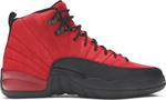 Кроссовки Air Jordan 12 Retro GS Reverse Flu Game, красный - фото