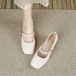 Туфли Мэри Джейн женские бежевый Safiya - фото 5