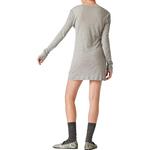 Платье Miu Miu с длинными рукавами, серый - фото 3