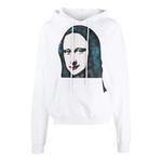 Толстовка fw20 printing pullover men white Off-White, белый - фото