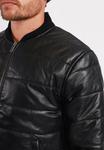Куртка Lee Cooper Leather jacket, Black - фото 4