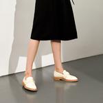 Женские лоферы Geometry цвета экрю STOOSHE - фото 6