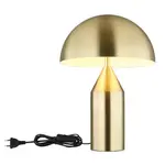 Настольная лампа GLOBO LIGHTING «ATOMA», цоколь E27, матовая латунь - фото 3