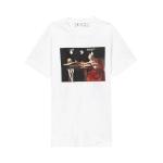 Футболка Off-White Caravaggio Slim Tee 'White', белый - фото