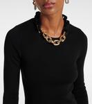 Мини-платье с цепочкой Rabanne, Black - фото 4