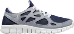 Кроссовки Nike Free Run 2 'Midnight Navy Wolf Grey', синий - фото 2