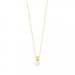 Колье с подвеской Tous Sweet Dolls With Pearl, золото/жемчуг - фото