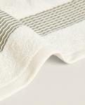 Полотенце Zara Home Cotton With Pleated Border, зеленый - фото 3