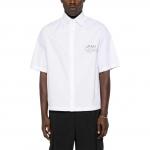 Футболка с коротким рукавом и принтом Arts District AMIRI, белая - фото 4