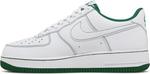 Кроссовки Nike Air Force 1 '07 'Contrast Stitch - White Pine Green', белый - фото 4