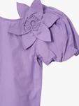 Детский топ Corsage из ткани Angel & Rocket, Purple - фото 6